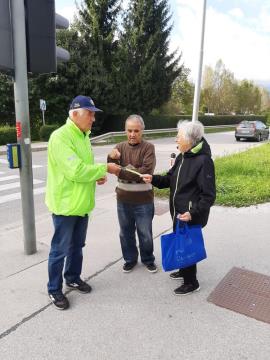 Akcija »Pešec« tudi v Kamniku 1